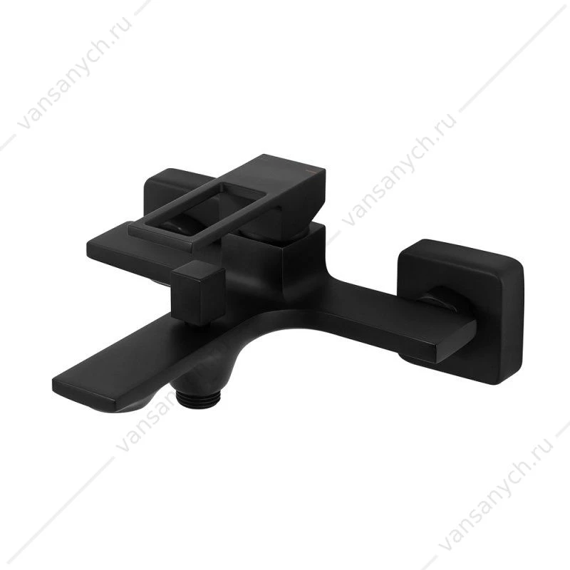 Смеситель для ванной BELBAGNO LUCE черный LUC-VAS-NERO