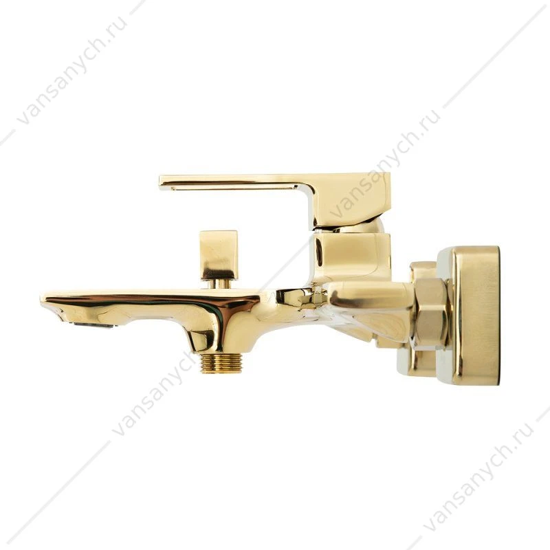 Смеситель для ванной BELBAGNO LUCE золото LUC-VAS-ORO