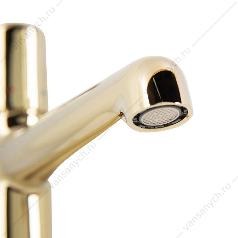 Смеситель для раковины BELBAGNO UNO золото UNO-LVM-ORO
