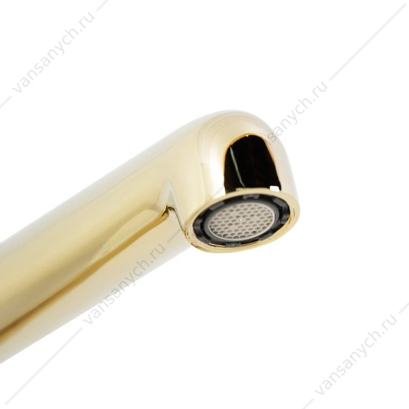 Смеситель для раковины BELBAGNO UNO высокий излив золото UNO-LMC-ORO-W0