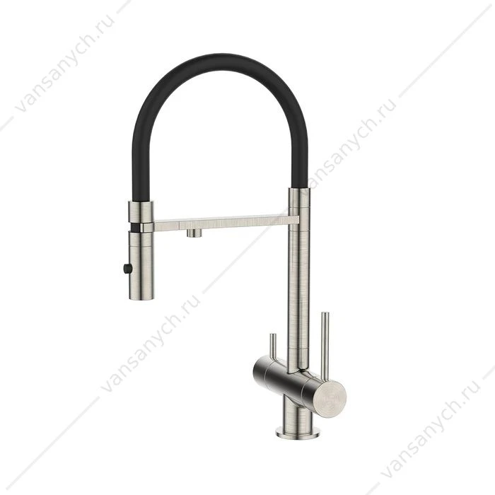 Смеситель для кухни с каналом для фильтрованной воды IDDIS Ace, сатин, ACEBNFFi05