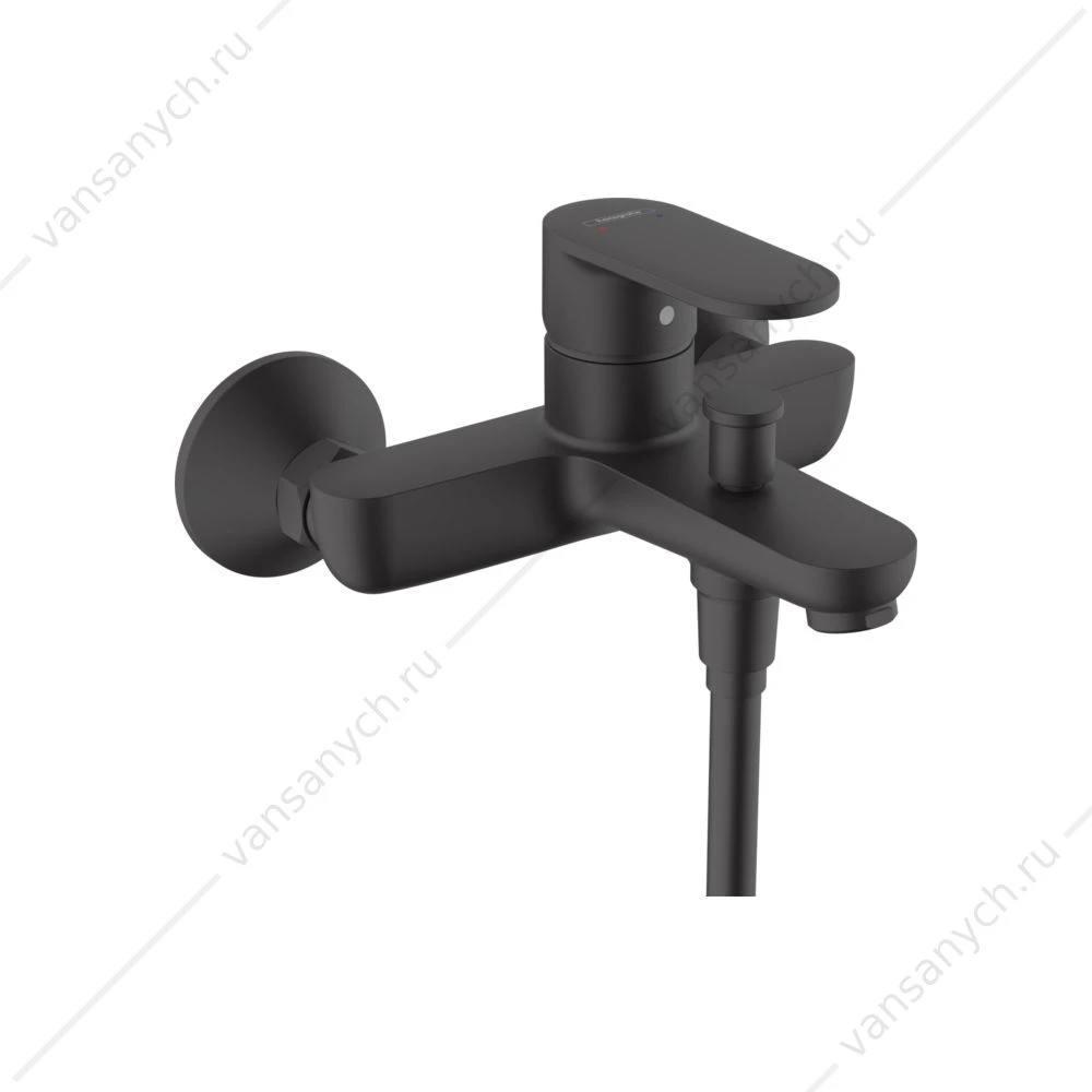 Смеситель для ванны Hansgrohe Vernis Blend ВМ 71440670 черный