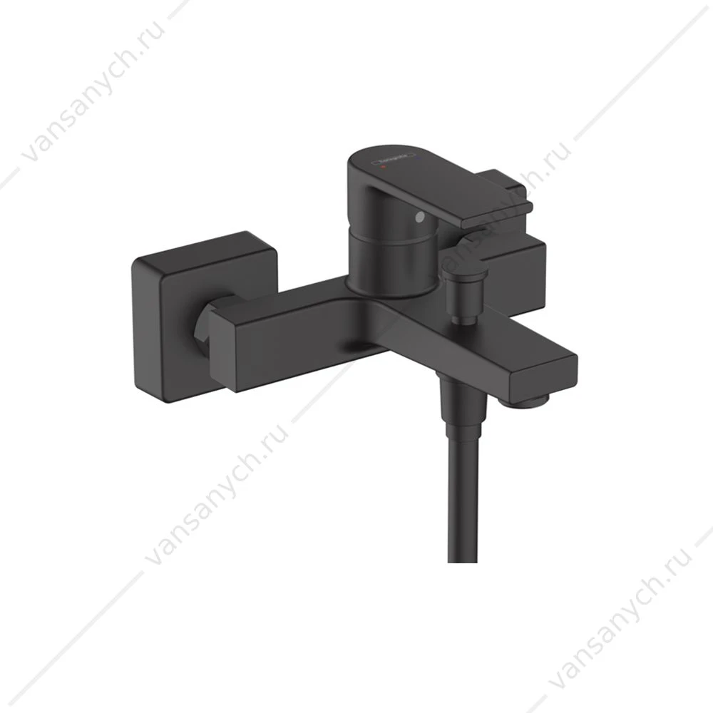 Смеситель для ванны Hansgrohe Vernis Shape ВМ черный 71450670