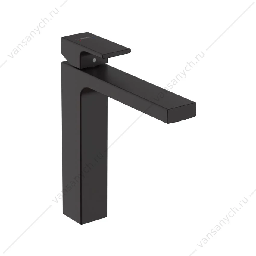 Смеситель для раковины Hansgrohe Vernis Shape черный 71591670