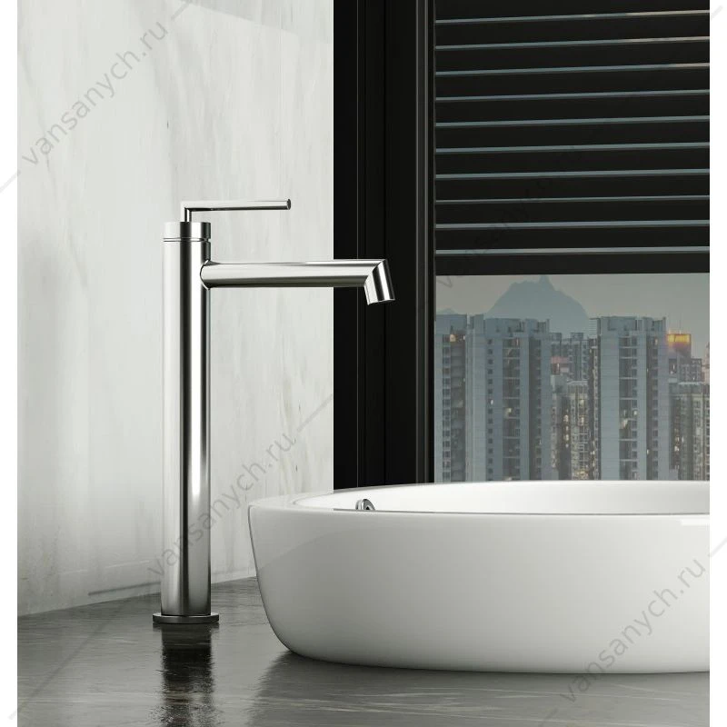Смеситель для раковины высокий BELBAGNO ACQUA-LMC, хром ACQUA-LMC-CRM