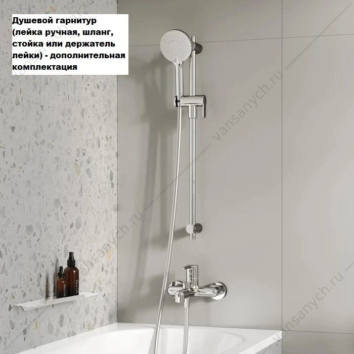 Смеситель для ванны IDDIS Aiger хром AIGSB00i02WA