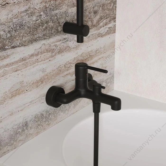 Смеситель для ванны IDDIS Aiger черный матовый AIGBL00i02WA