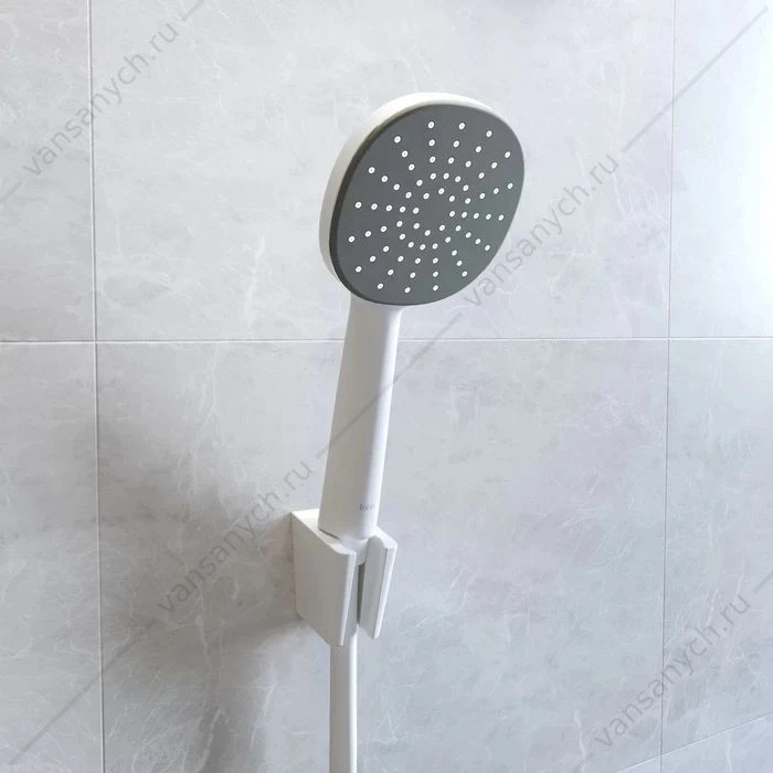 Держатель для лейки IDDIS Optima Home белый матовый 080WL00i53