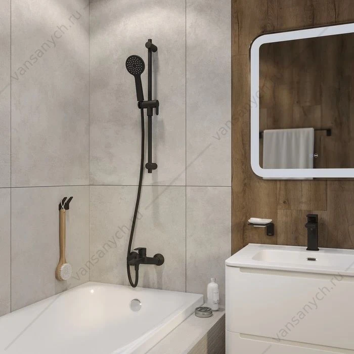 Шланг для душа 2м IDDIS Optima Home черный OPH20BLi19