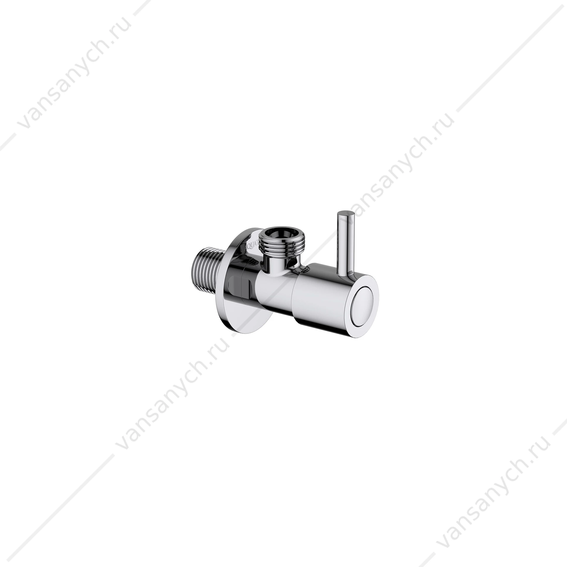 Угловой переходник AQUATEK, хром AQ2451CR