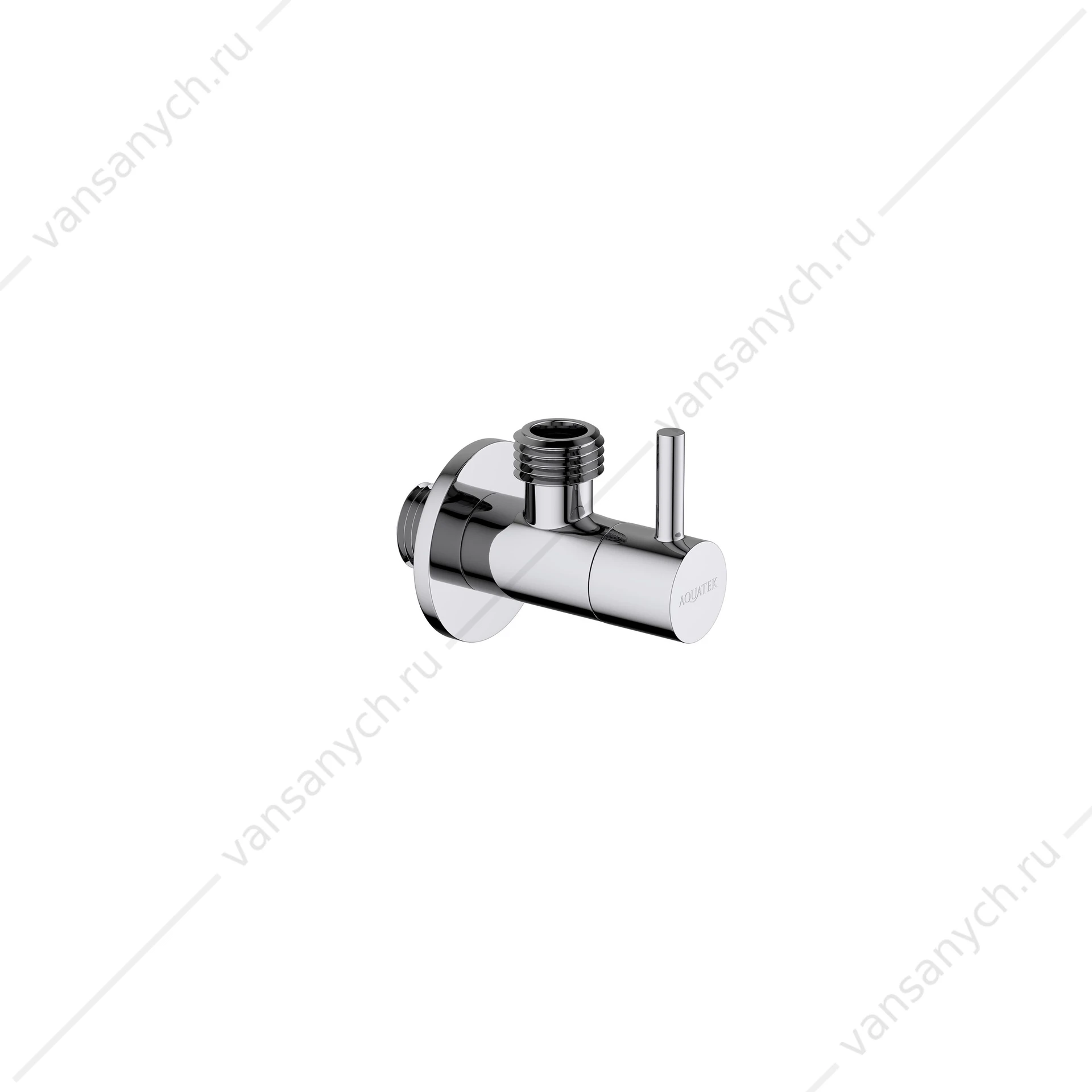 Угловой переходник AQUATEK, хром AQ2452CR