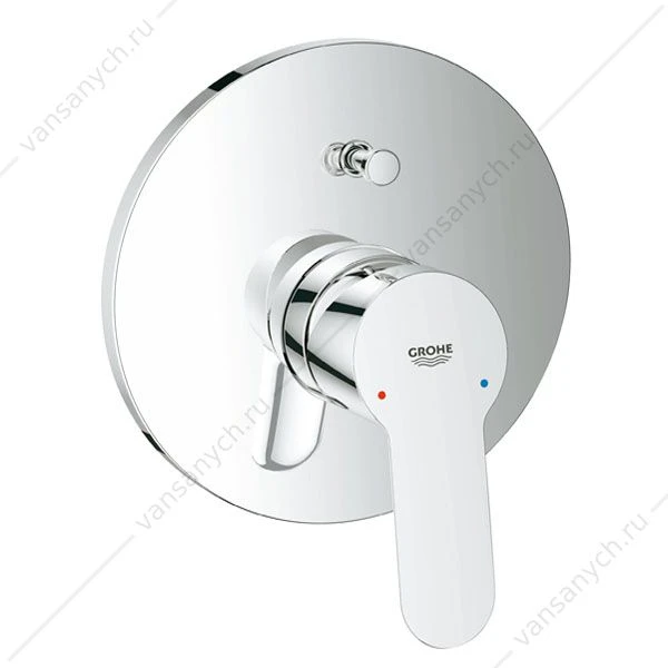 GROHE. Смеситель для ванны BauEdge, со встраиваемым механизмом, 29079000