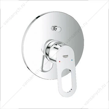 GROHE. Смеситель для ванны BauLoop, со встроенным механизмом, 29081000