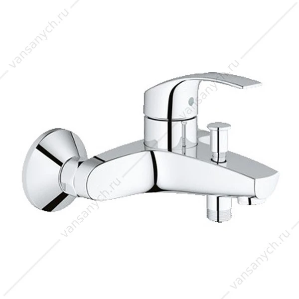 GROHE. Смеситель для ванны Eurosmart 2015, настенный монтаж, 33300002