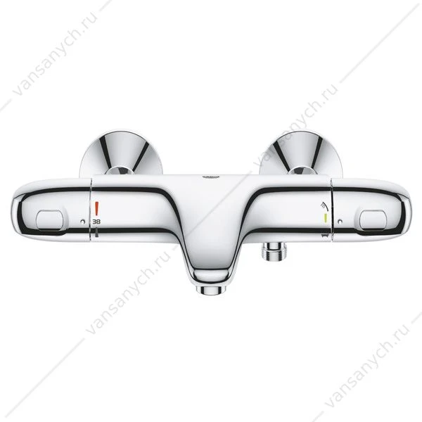 GROHE. Термостат для ванны Grohtherm 1000 ,1/2 настенный монтаж, 34155003
