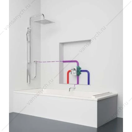 Смеситель для ванны (внешняя часть) TOOBI E98719-CP