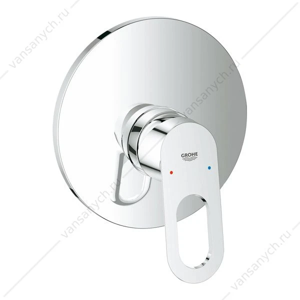 GROHE. Смеситель для душа BauLoop, со встроенным механизмом, 29080000