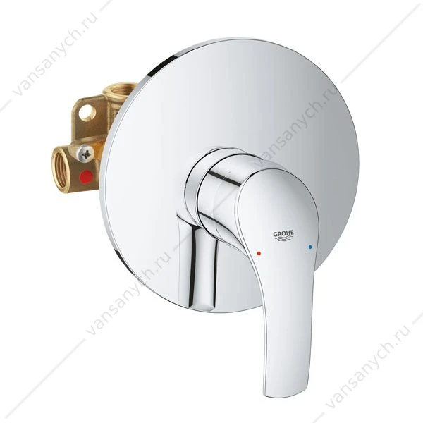 GROHE. Смеситель для душа Eurosmart 2015, встраиваемый, включает встроенный механизм, 33556002