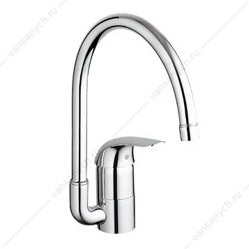 GROHE. Смеситель для мойки Euroeco, высокий излив, 32752000