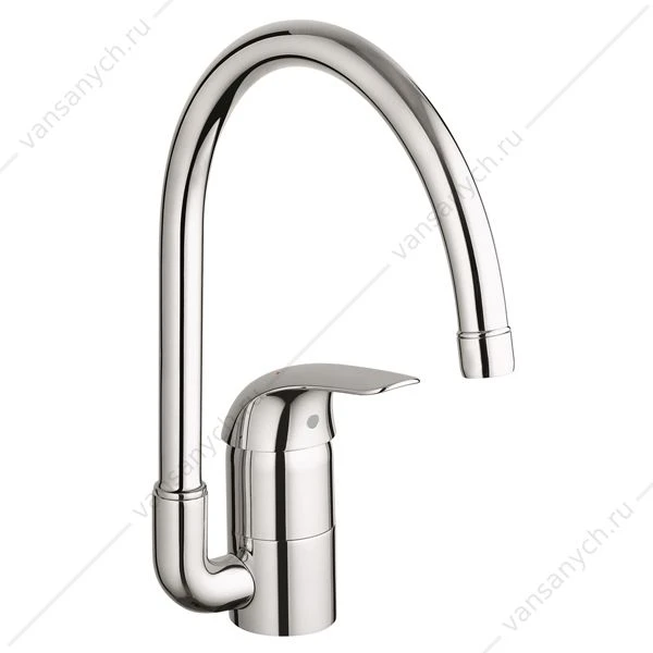 GROHE. Смеситель для мойки Euroeco, высокий излив, 32752000