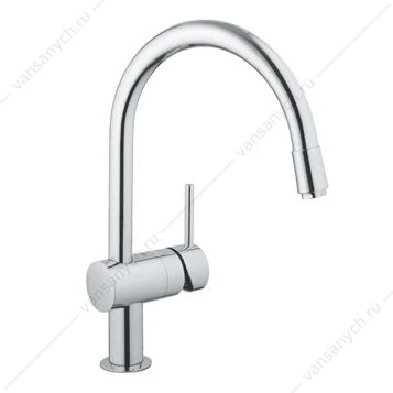 GROHE. Смеситель для мойки Minta, с выдвижным изливом, 32918000