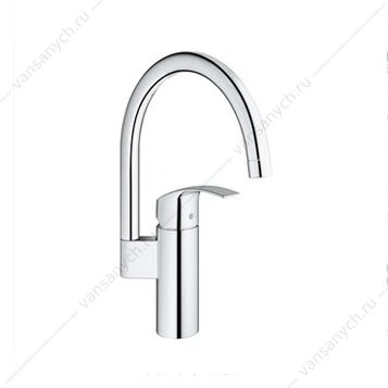 GROHE. Смеситель для мойки Eurosmart, высокий излив, 33202002
