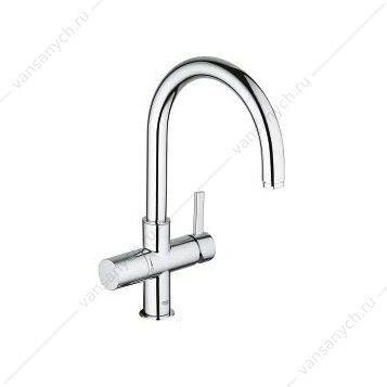 GROHE. Смеситель для мойки GROHE Blue для подачи смешанной и фильтрованной воды, без фильтра, 33251000