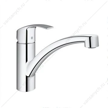GROHE. Смеситель для мойки Eurosmart, низкий излив, 33281002