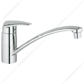 GROHE. Смеситель для мойки Eurodisc, низкий излив, 33770001
