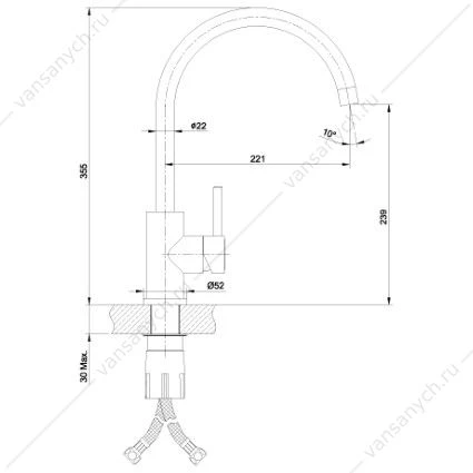 Смеситель Lemark Expert LM5078S для кухни