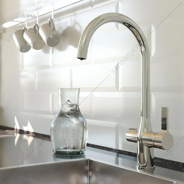 Смеситель для кухни с каналом для фильтрованной воды, Pure, IDDIS, PURSBFJi05