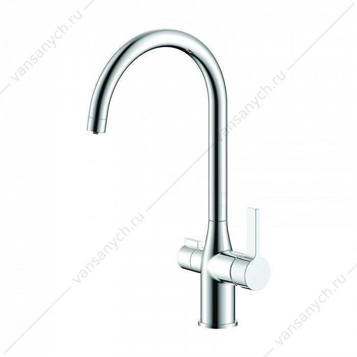 Смеситель для кухни с каналом для фильтрованной воды, Pure, IDDIS, PURSBFJi05