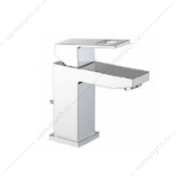 GROHE. Смеситель для раковины Eurocube, сливной гарнитур, 23127000