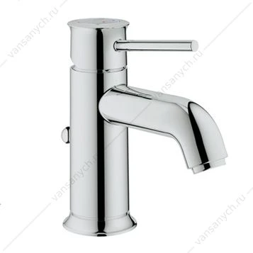 GROHE. Смеситель для раковины BauClassic, сливной гарнитур, 23161000