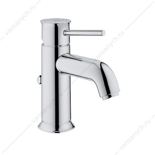 GROHE. Смеситель для раковины BauClassic, сливной гарнитур, 23161000