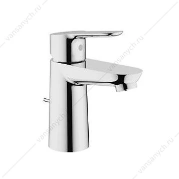 GROHE. Смеситель для раковины BauEdge, сливной гарнитур, 23328000