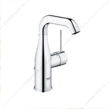 GROHE. Смеситель для раковины Essence+, U-излив, цепочка, 23480001
