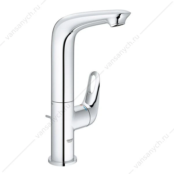GROHE. Смеситель для раковины Eurostyle 2015, со сливным гарнитуром, высокий излив, 23569003