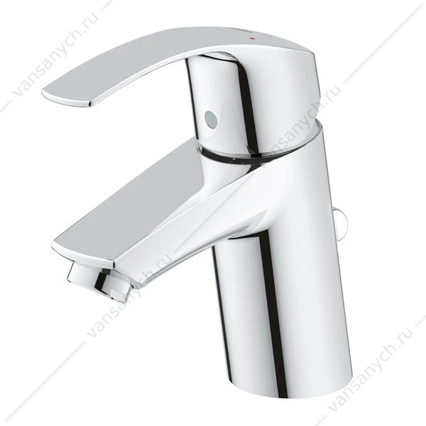 GROHE. Смеситель для раковины Eurosmart 2015, со сливным гарнитуром, S-size, 33265002
