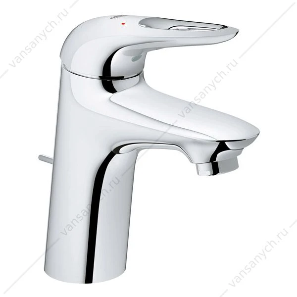 GROHE. Смеситель для раковины Eurostyle New, S-Size, со сливным гарнитуром, 33558003