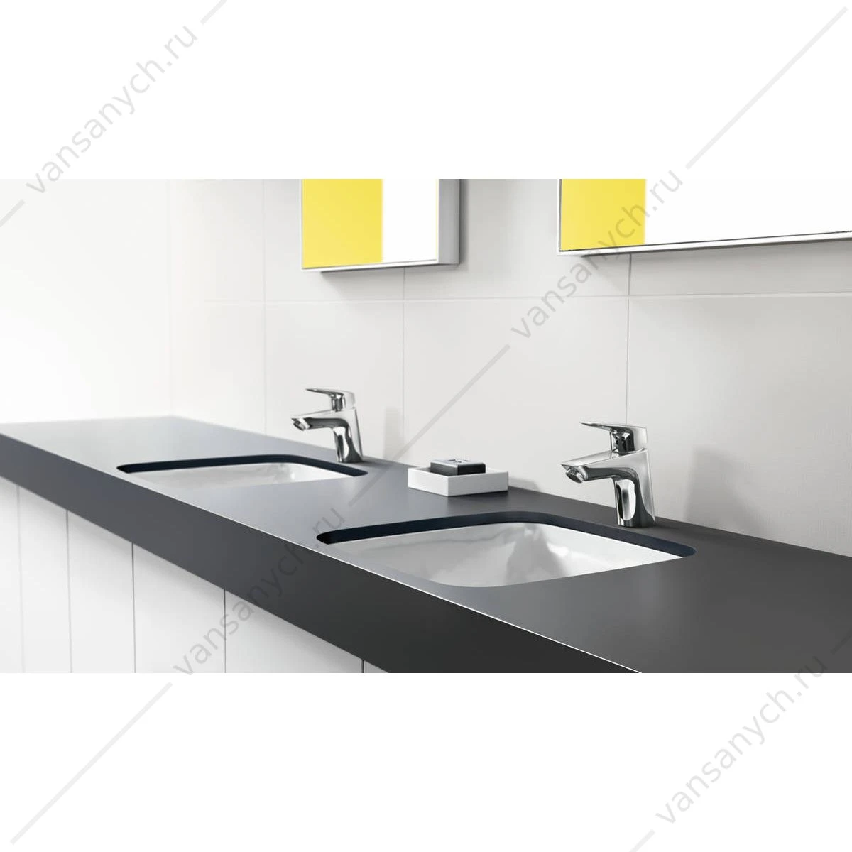 Смеситель Hansgrohe Logis для раковины 70 мм со сливным гарнитуром