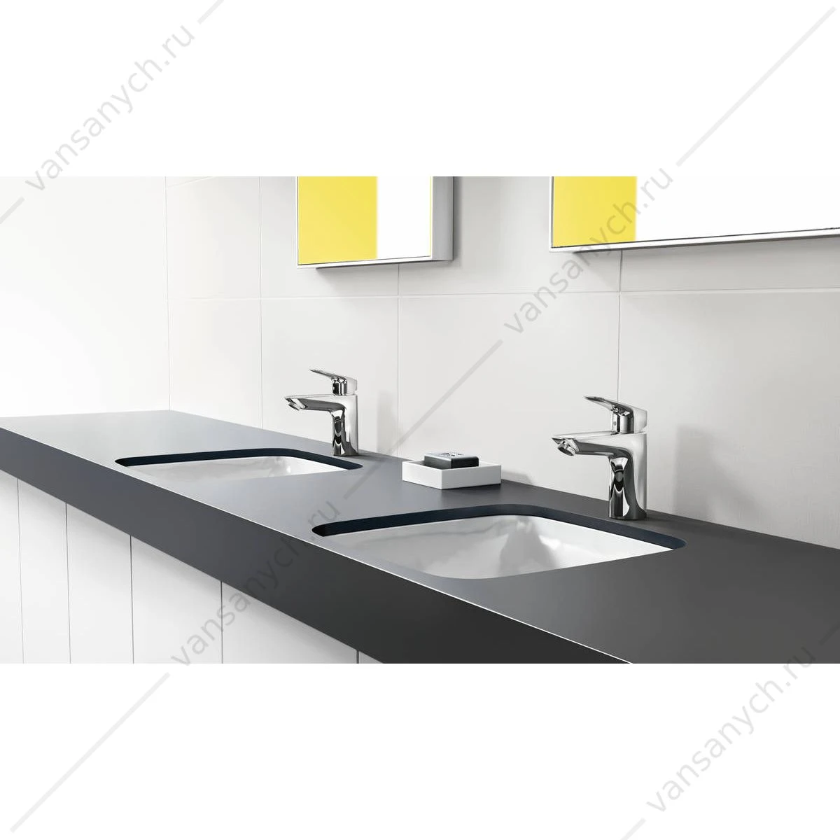 Смеситель Hansgrohe Logis для раковины 100 мм со сливным гарнитуром