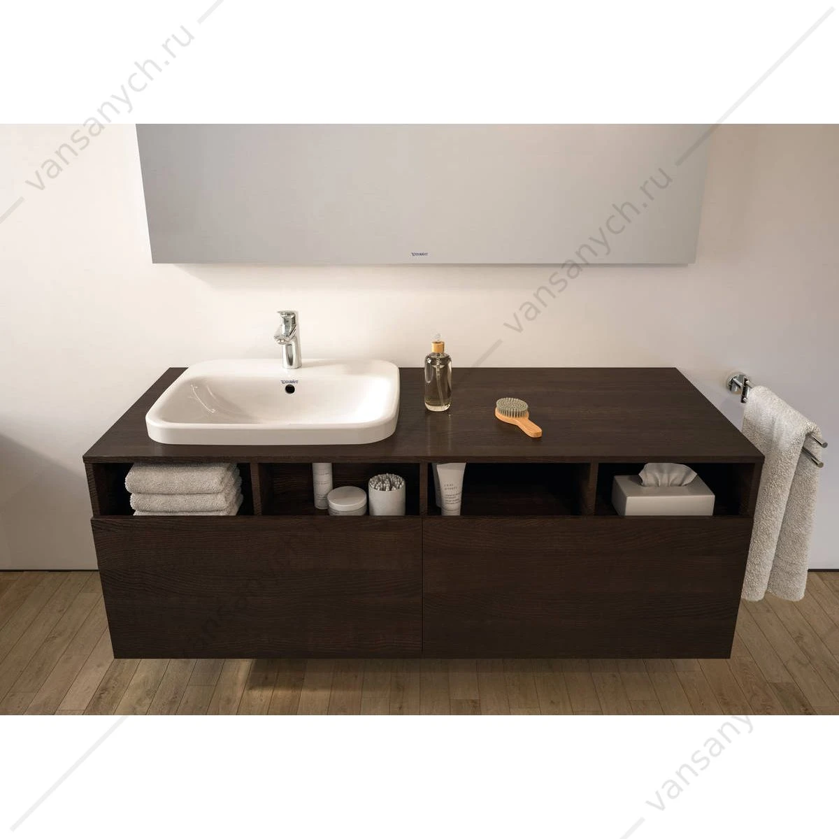 Смеситель Hansgrohe Logis для раковины 100 мм со сливным гарнитуром