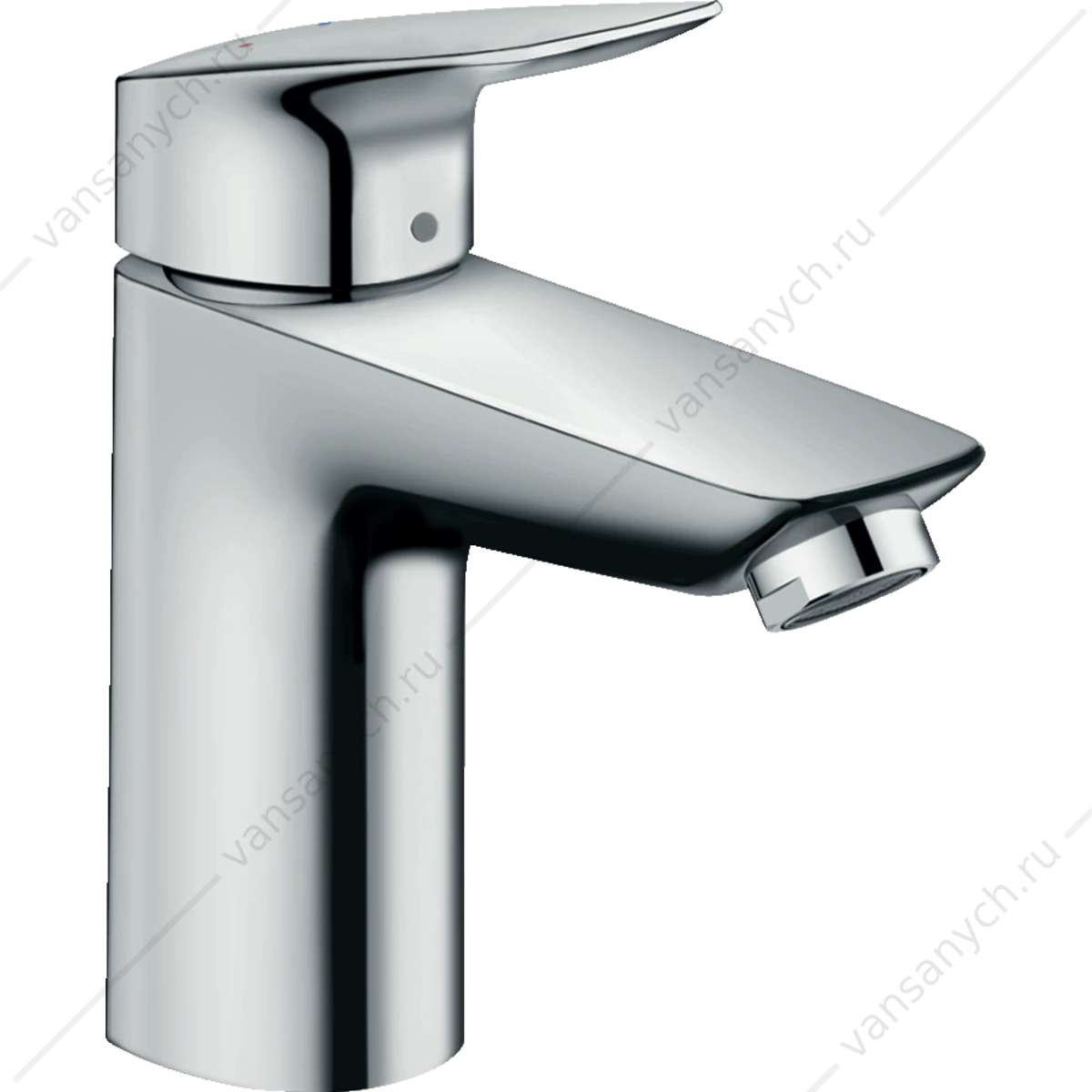 Смеситель Hansgrohe Logis для раковины 100 мм со сливным гарнитуром