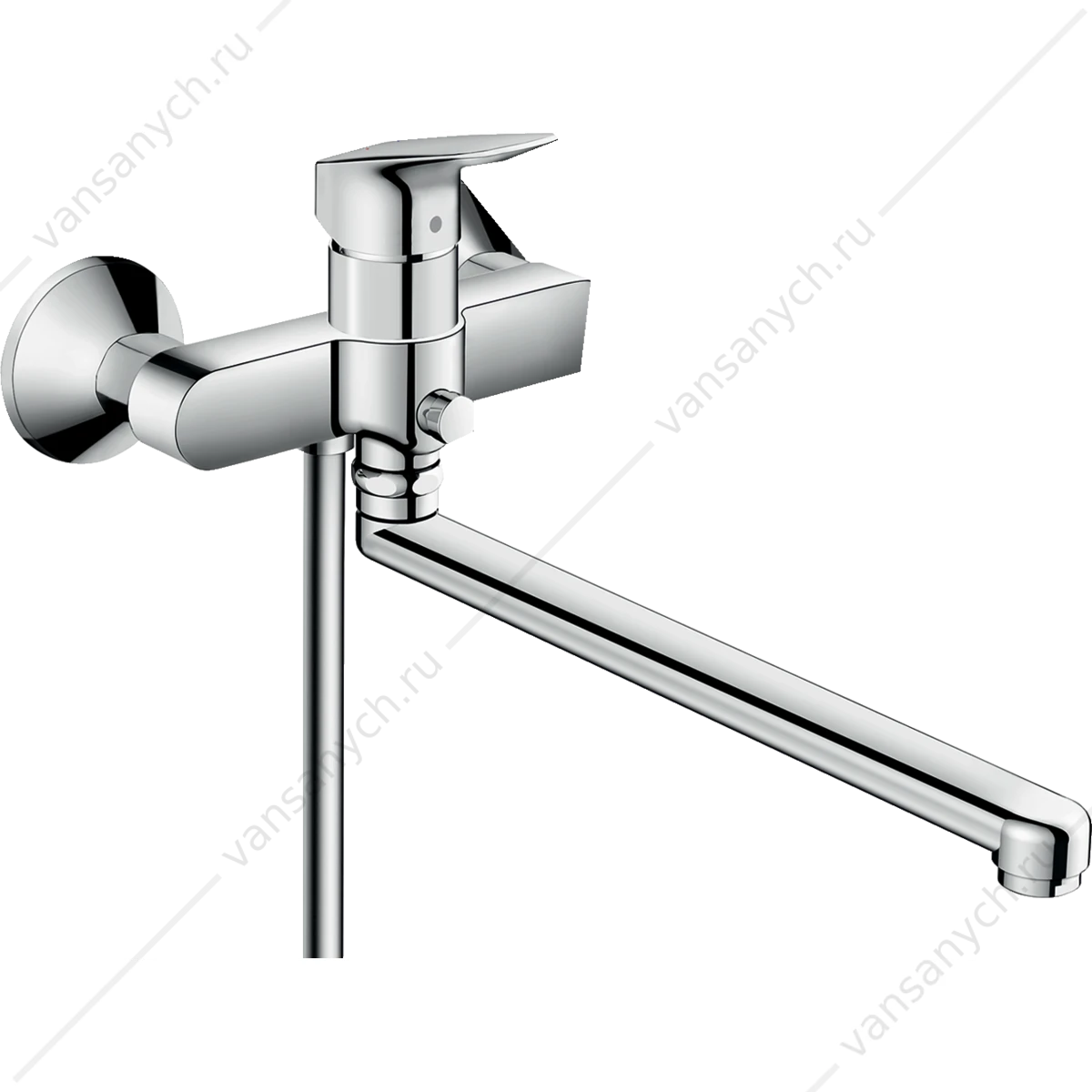 Смеситель Hansgrohe Logis для ванны с длинным изливом 71402000