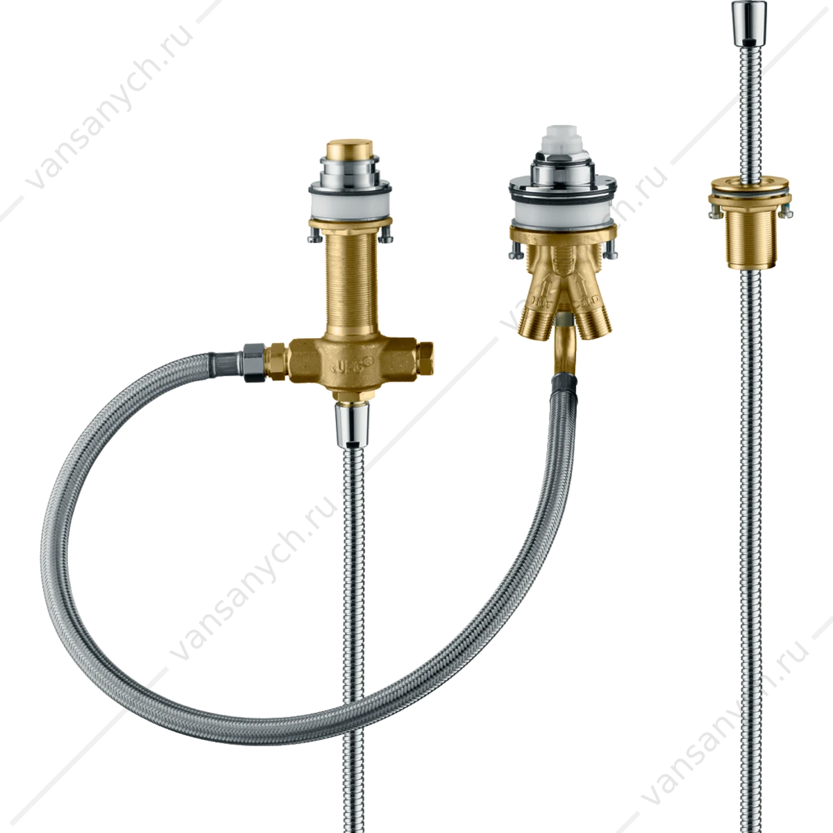Скрытая часть Hansgrohe Logis для 71313000 (на 3 отверстия) 13439180