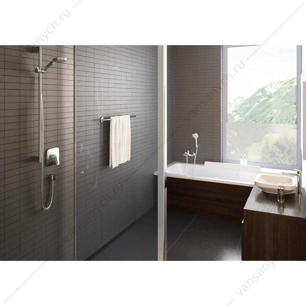 Смеситель Hansgrohe Logis для душа (внешняя часть к Ibox Universal) 71605000