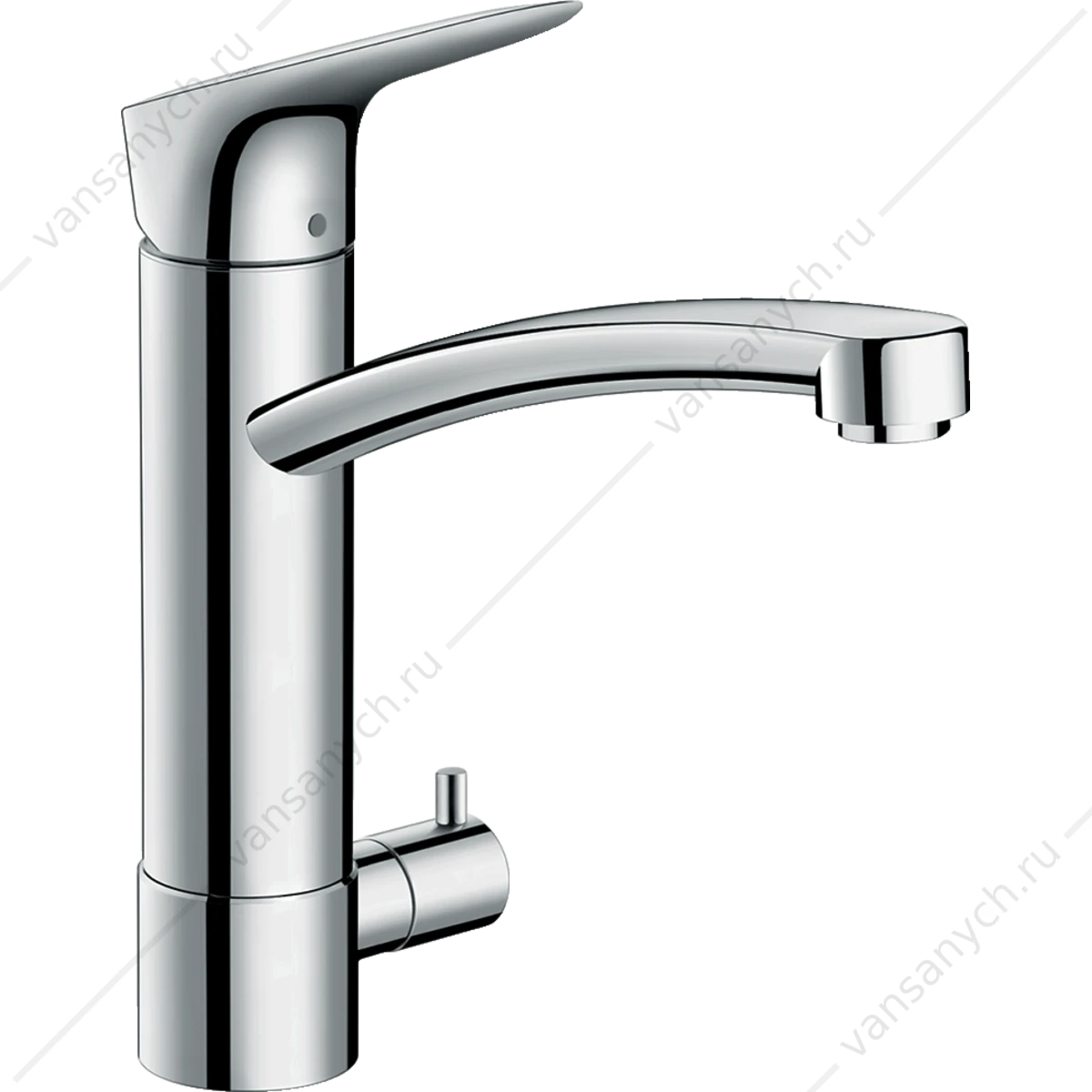 Смеситель Hansgrohe Logis для кухни с переключением на посудомоечную машину