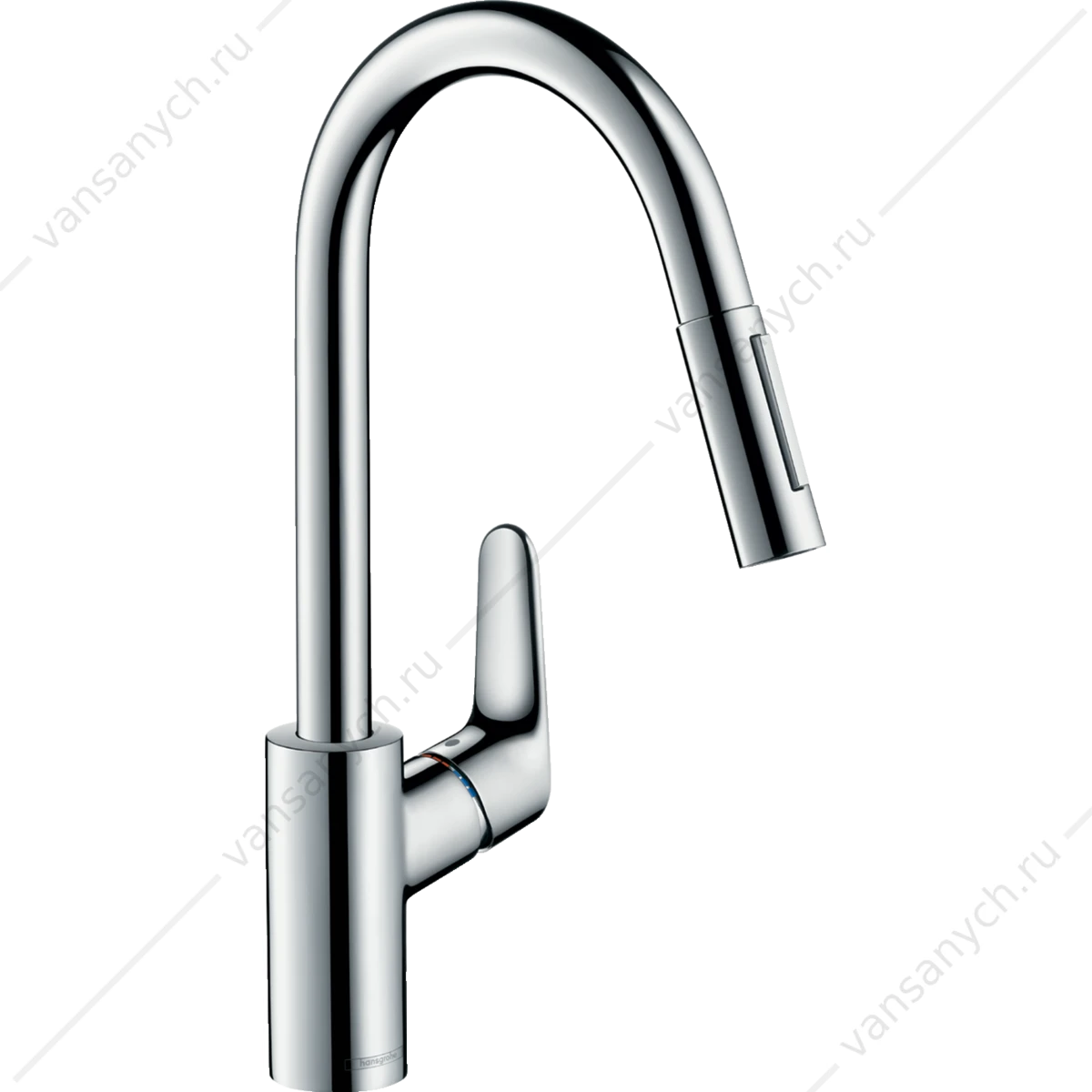 Смеситель для кухни Hansgrohe Focus 240 с выдвижным изливом