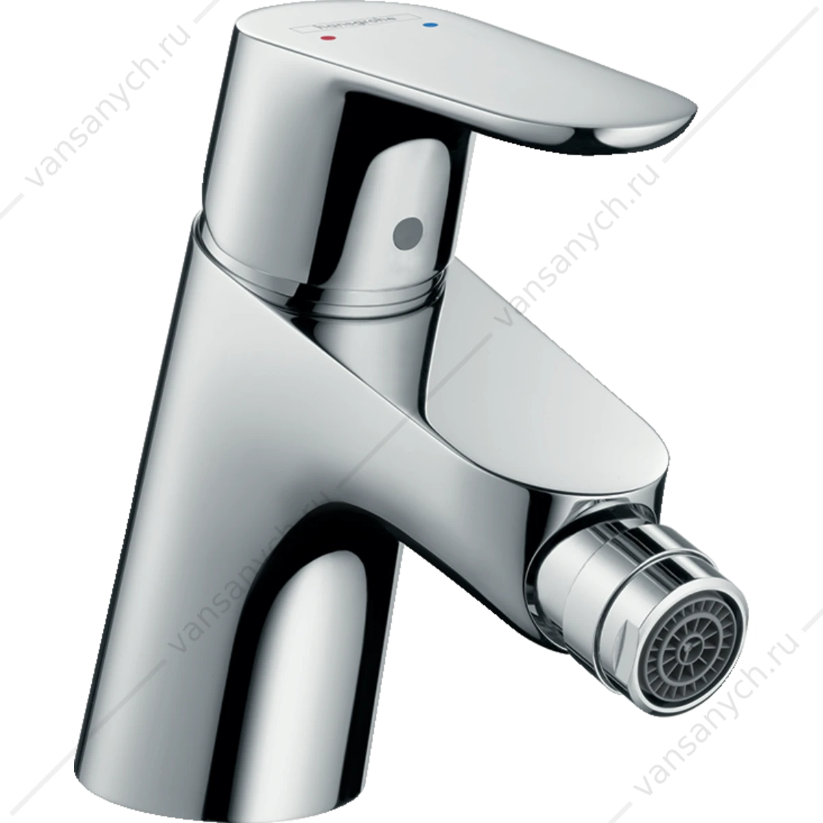 Смеситель для биде Hansgrohe Focus, со сливным гарнитуром